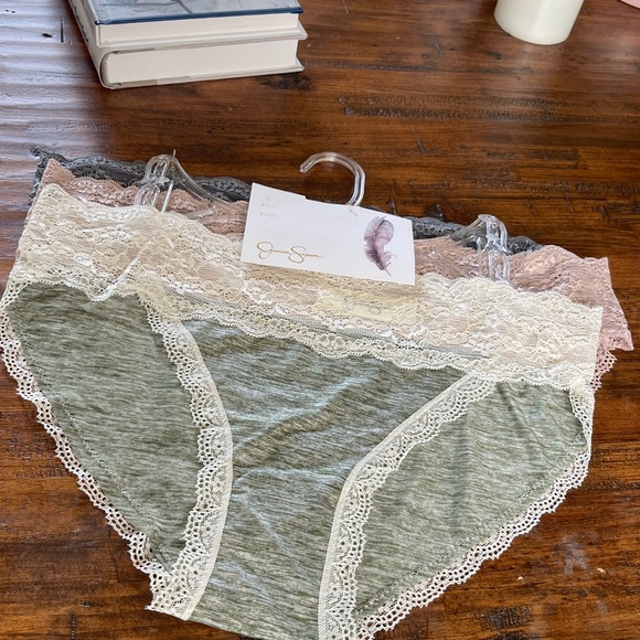 Jessica Simpson Bikini Underwear 3 Pack LARGE - Picture 1 of 7